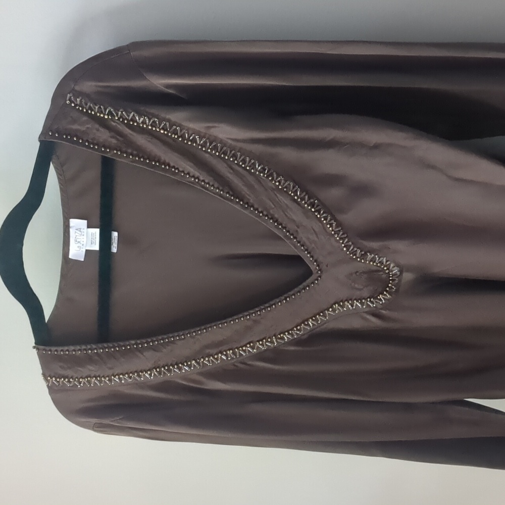 Y2K Bias Cut Silk Top